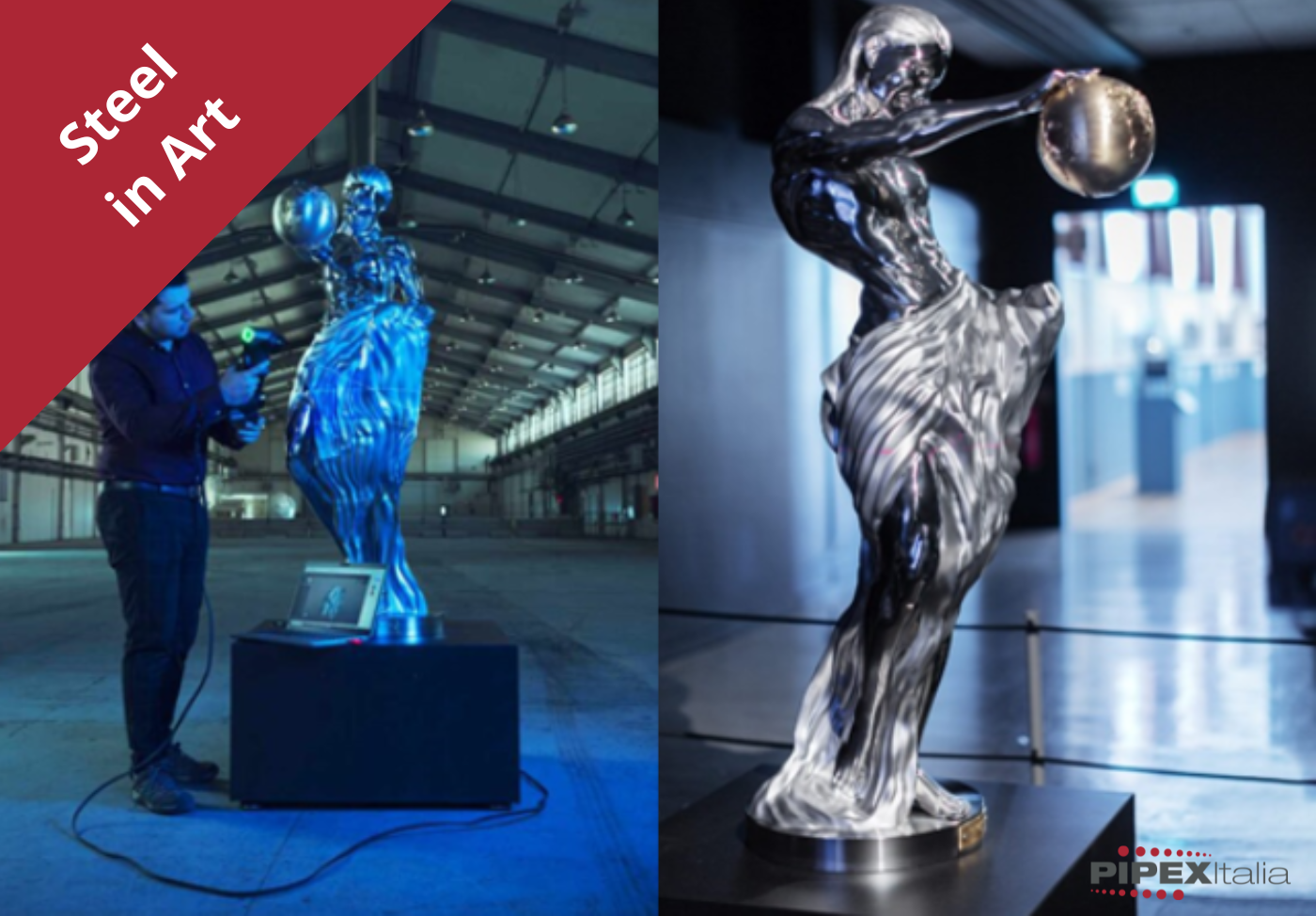 The steel that unites AI and Art